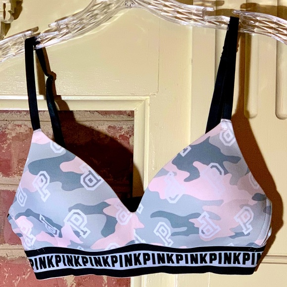 PINK Victoria's Secret Other - VS PINK Wear Everywhere Lightly Lined Bra Camo